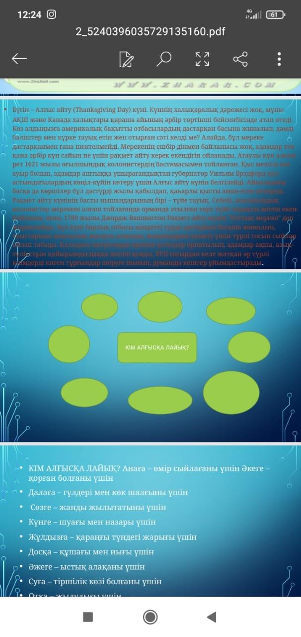 1наурыз -Алғыс айту күніне орай өтілген іс-шара.