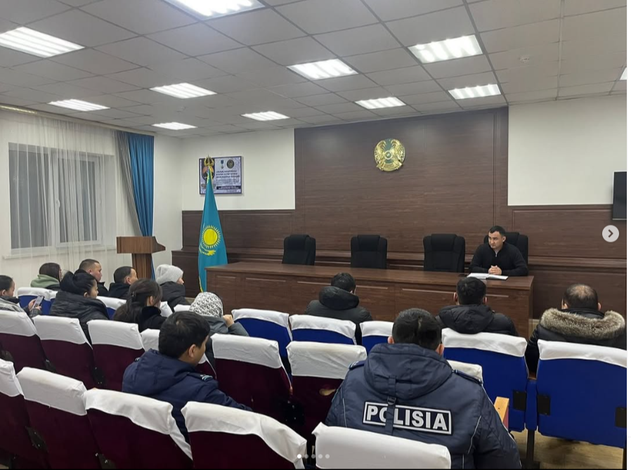 Құқық бұзушылықтың алдын алу мақсатында 4.01.2025 жылы түнгі рейд жұмысы ұйымдастырылды.