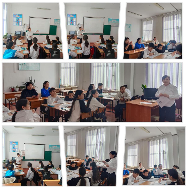 В рамках декады русского языка и литературы в 5 «А» классе 5 марта 2025 года был проведен открытый урок по русскому языку и литературе .Учитель-Маденова М.Т