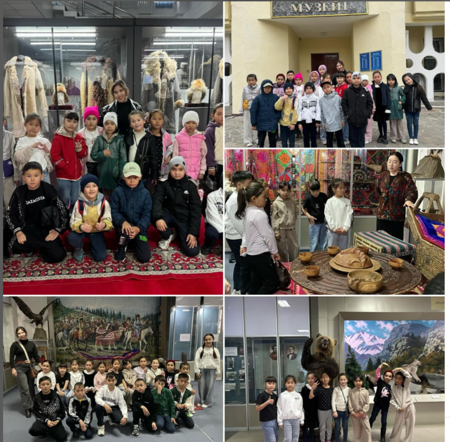 29-шы Наурыз 2«Б» сынып оқушылары Көктемгі каникул кезіндегі іс-шаралар жоспарына сай «М. Тынышбаев атындағы өлкетану музейіне» барып қайтты