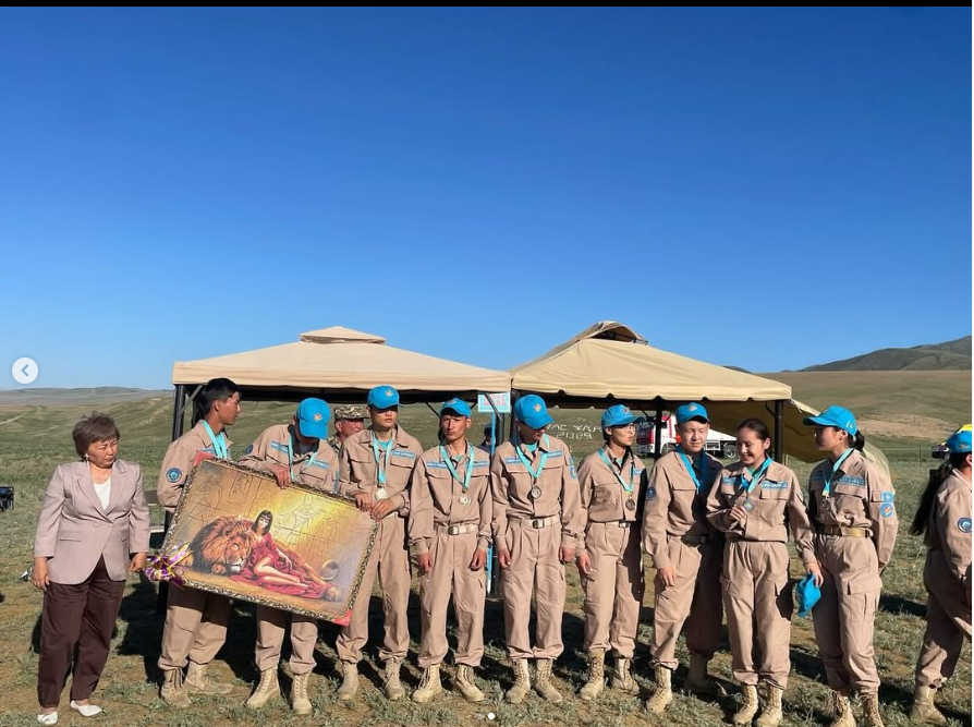 Жас Ұлан" әскери-патриоттық ойынында мектебіміз 3 орын иеленді!