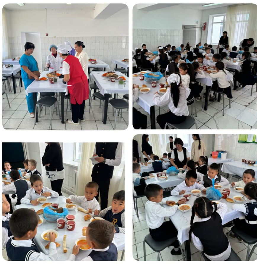 1 маусым-балаларды қорғау күніне орай "Салауатты тамақтану-Салауатты өмір!" атты акциясы ұйымдастырылды