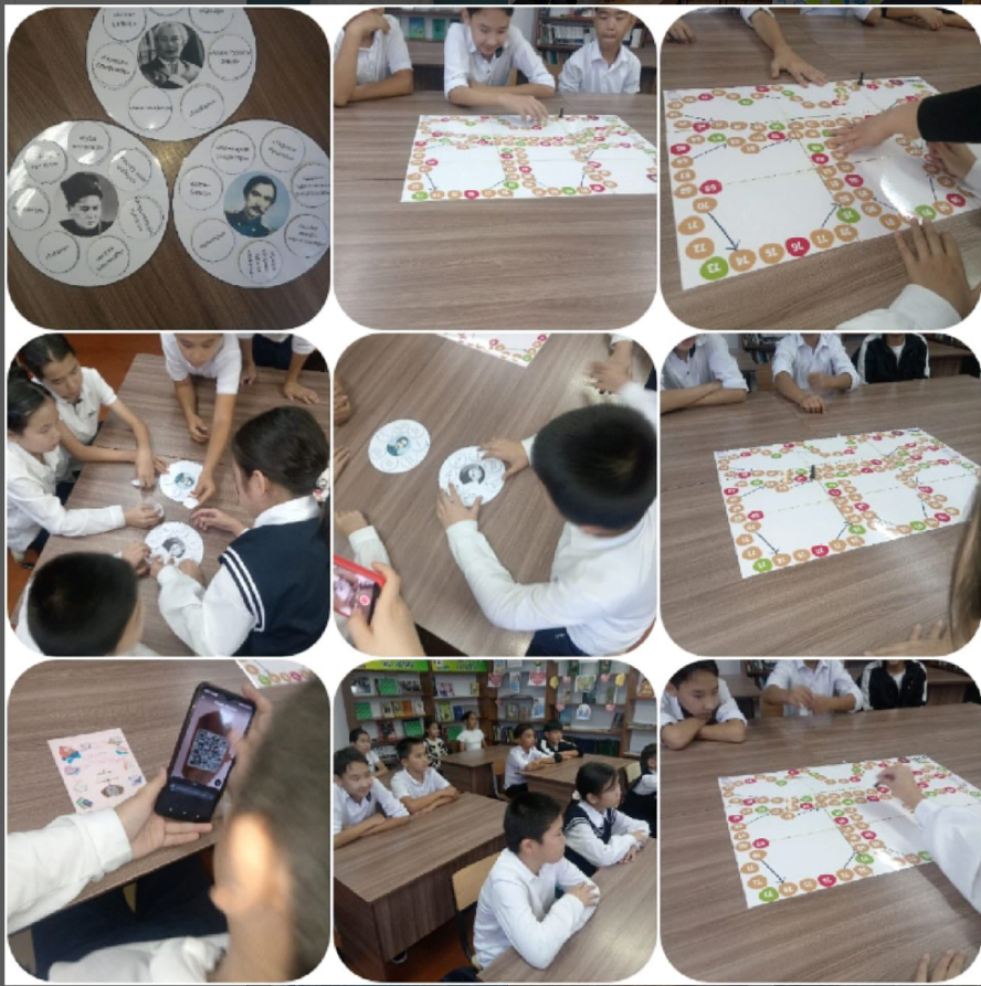 Н. Алдабергенов атындағы орта мектебі" КММ кітапханасында жоспарға сай "Кітап - өмірлік азық" атты викториналық ойын өтті.