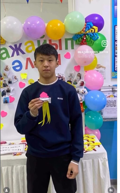 Н. Алдабергенов атындағы орта мектепте өтіп жатқан Психология апталығының кезекті күні – «Қарым-қатынас Күні» деп жарияланды.