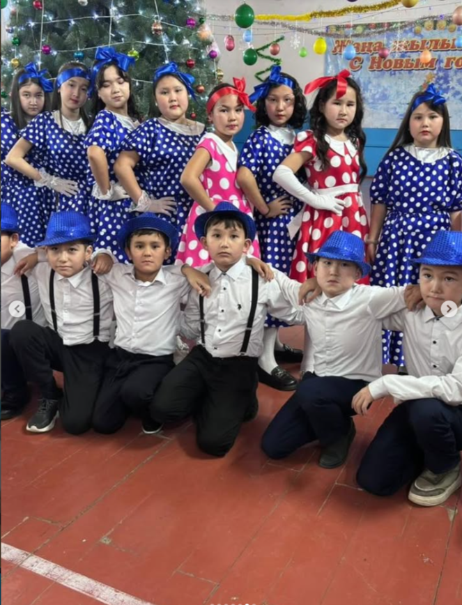 Н.Алдабергенов мектебінде “Қош келдің жаңа жыл!